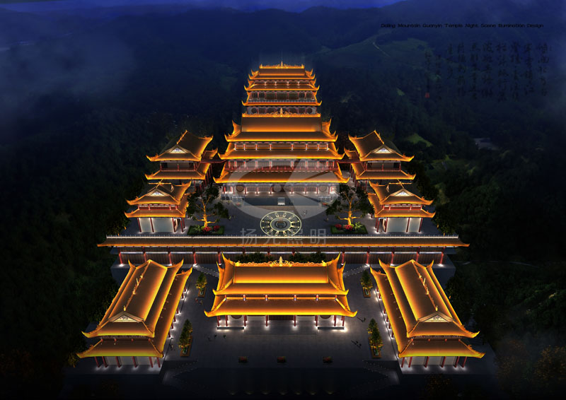 古建筑亮化設計 古建筑亮化設計