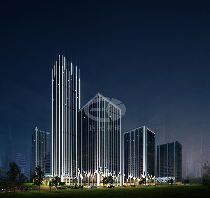 商務大廈景觀照明 商務大廈景觀照明