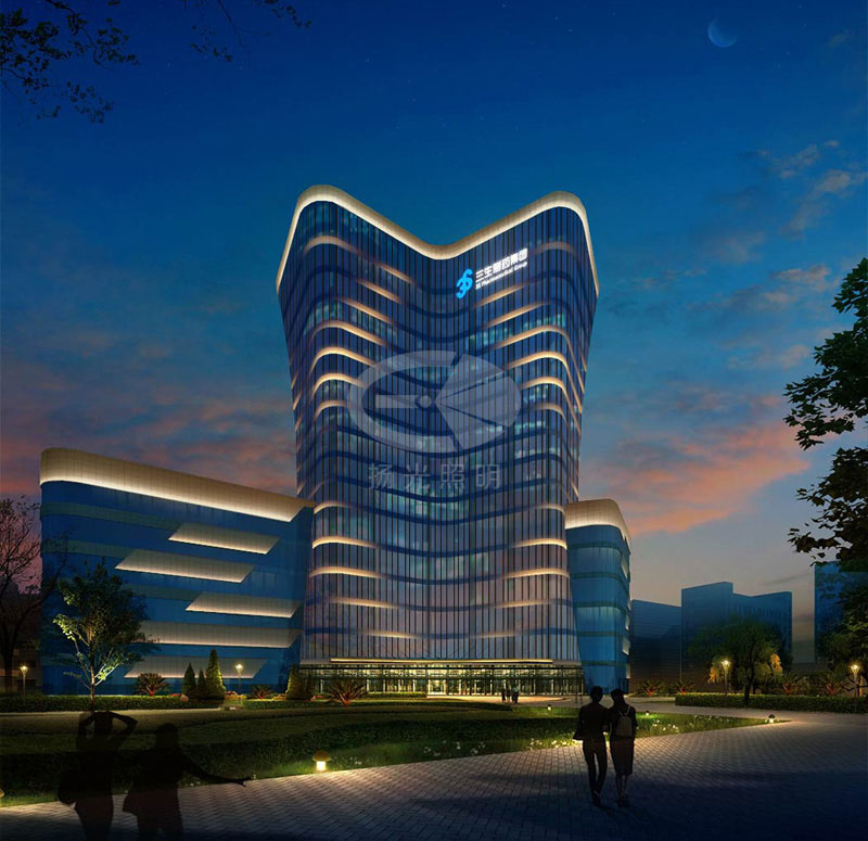 產業園夜景照明設計 產業園夜景照明設計